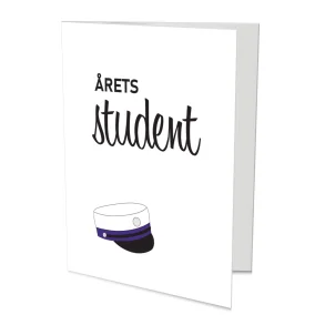 Dbl. kort, rets EUD student (lilla)