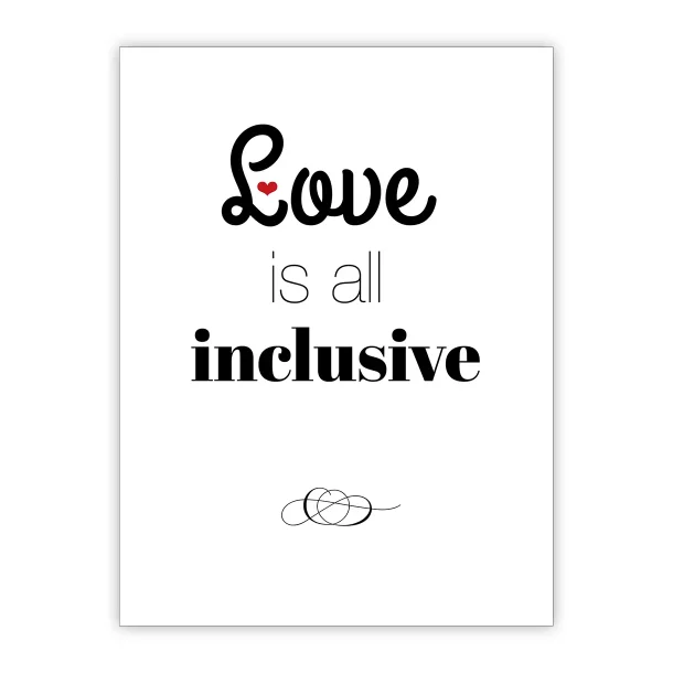 Love is all inclusive