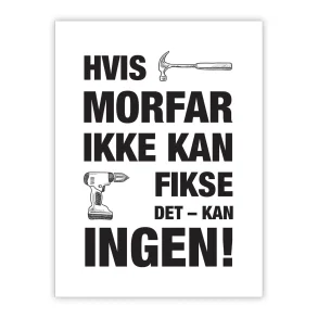 Hvis morfar ikke kan