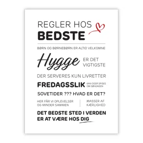 Regler hos bedste