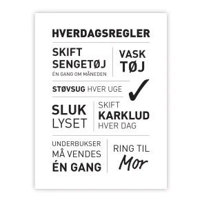Hverdagsregler
