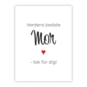Mor - tak for dig