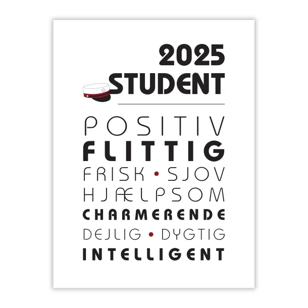 Student ordliste, STX (rd)