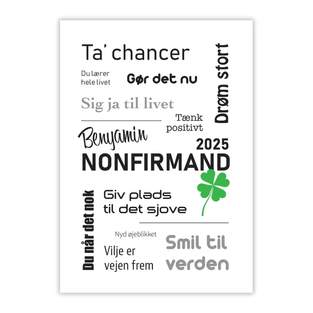 Nonfirmand wordle med NAVN