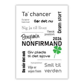 Nonfirmand wordle med NAVN